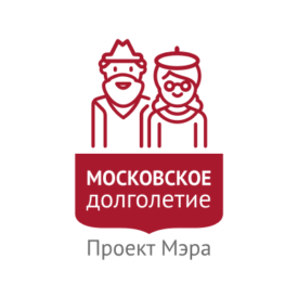 московское долголетие логотип круглый
